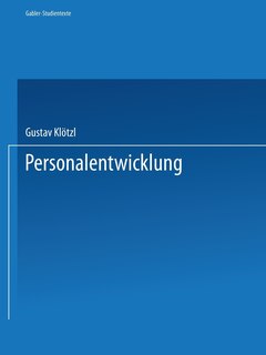 Front cover_Personalentwicklung