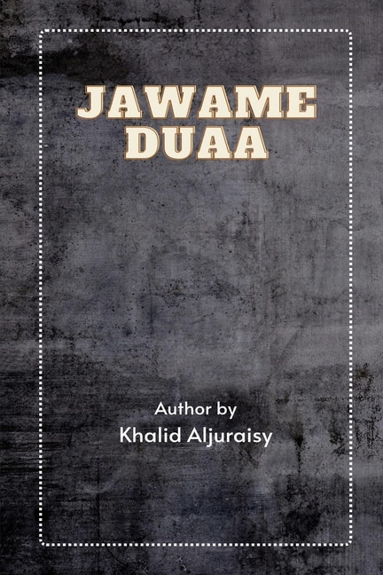 Front cover_Jawame Duaa