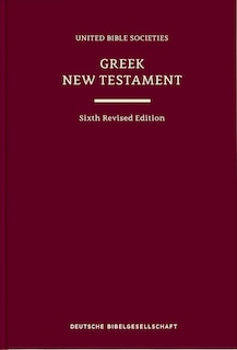 Front cover_Greek New Testament (UBS6) (Hardcover)