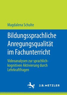 Couverture_Bildungssprachliche Anregungsqualität Im Fachunterricht
