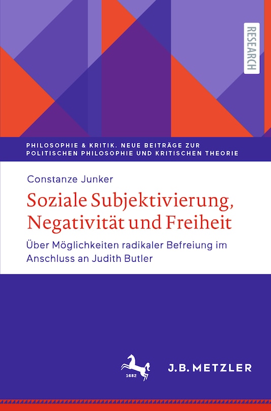 Front cover_Soziale Subjektivierung, Negativität Und Freiheit