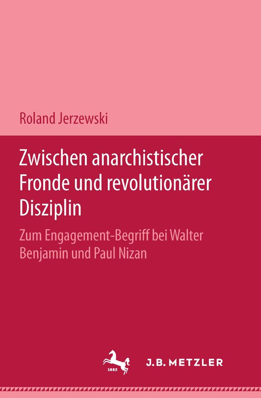 Front cover_Zwischen anarchistischer Fronde und revolutionärer Disziplin