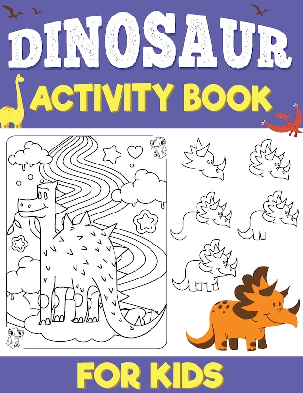 Couverture_Dinosaurs Activity Book for Kids
