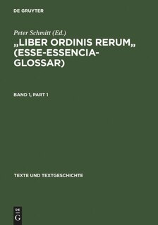 Front cover_Liber ordinis rerum (Esse-Essencia-Glossar)