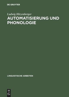 Front cover_Automatisierung und Phonologie