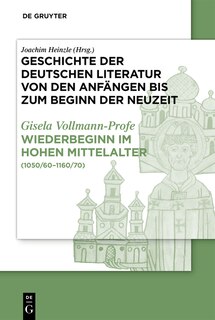Couverture_Wiederbeginn volkssprachiger Schriftlichkeit im hohen Mittelalter