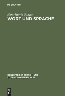 Front cover_Wort und Sprache