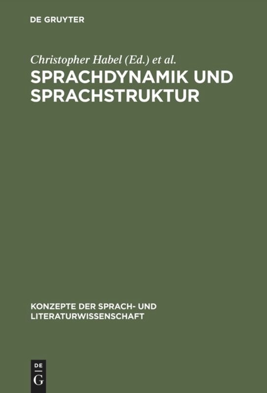 Couverture_Sprachdynamik und Sprachstruktur