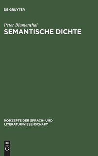 Couverture_Semantische Dichte