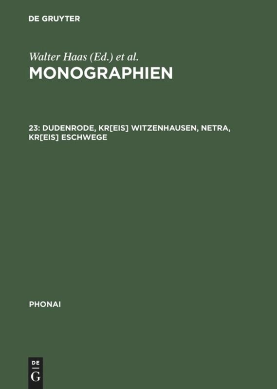 Couverture_Dudenrode, Kr[eis] Witzenhausen, Netra, Kr[eis] Eschwege