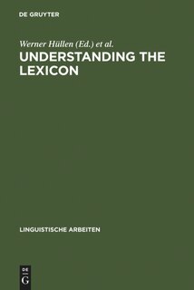 Front cover_Understanding the Lexicon