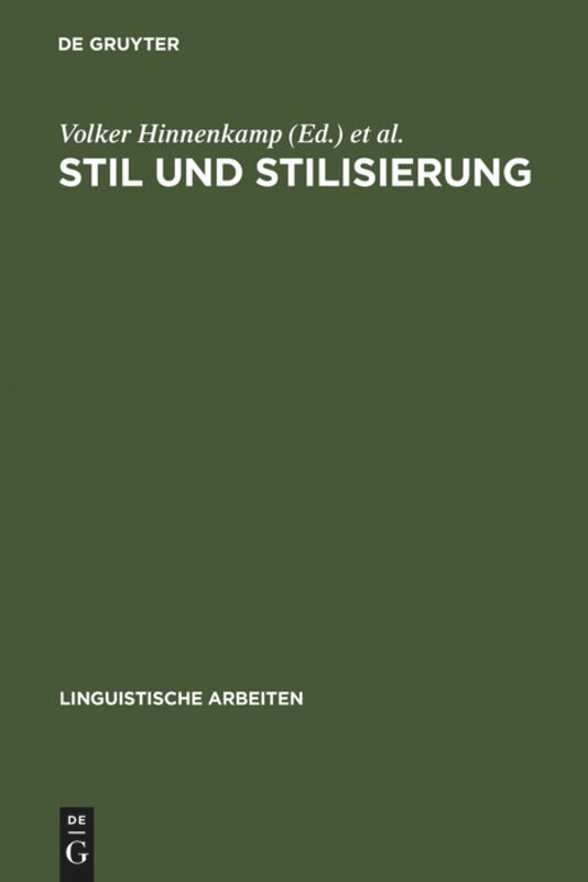 Couverture_Stil und Stilisierung