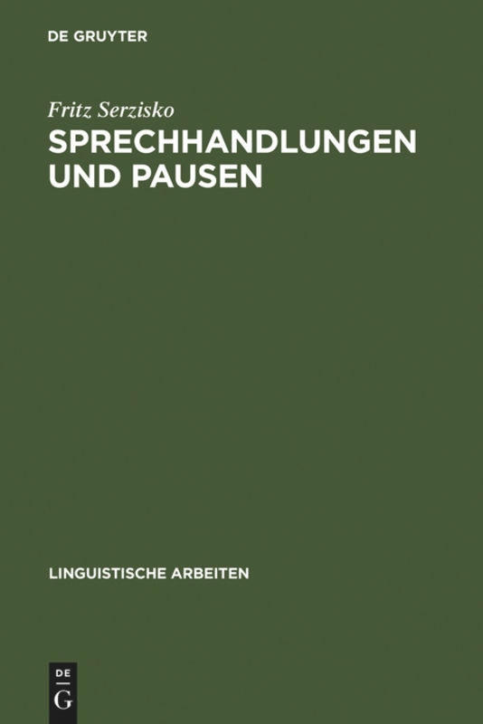 Couverture_Sprechhandlungen und Pausen