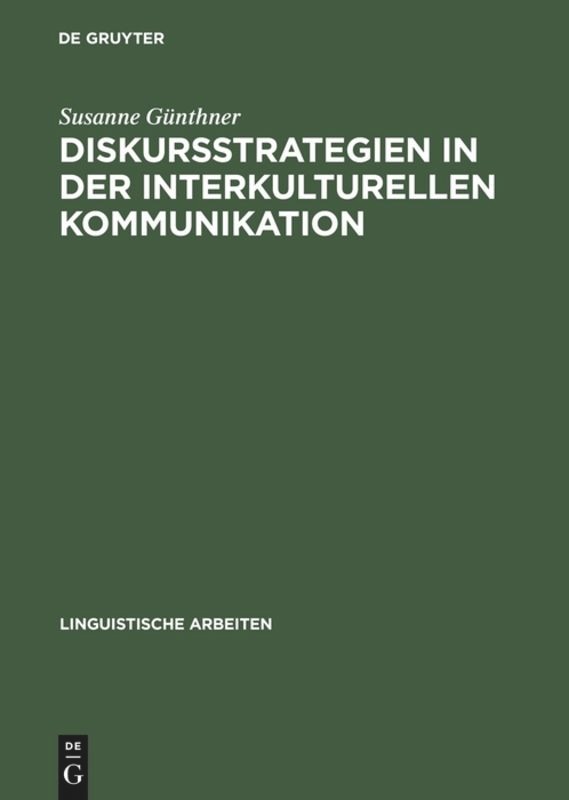 Couverture_Diskursstrategien in der interkulturellen Kommunikation