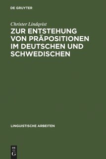 Front cover_Zur Entstehung von Präpositionen im Deutschen und Schwedischen