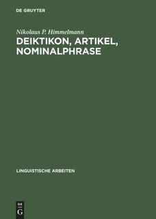 Front cover_Deiktikon, Artikel, Nominalphrase