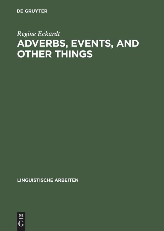 Front cover_Adverbs, Events, and Other Things
