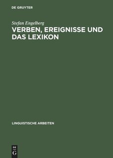 Couverture_Verben, Ereignisse und das Lexikon