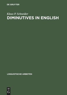 Front cover_Diminutives in English