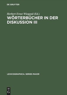 Front cover_Wörterbücher in der Diskussion III