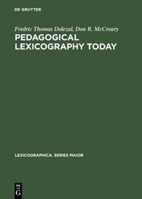 Couverture_Pedagogical Lexicography Today