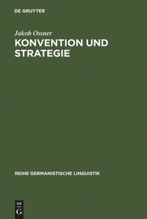 Front cover_Konvention und Strategie
