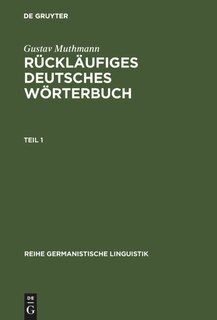 Couverture_Rückläufiges deutsches Wörterbuch