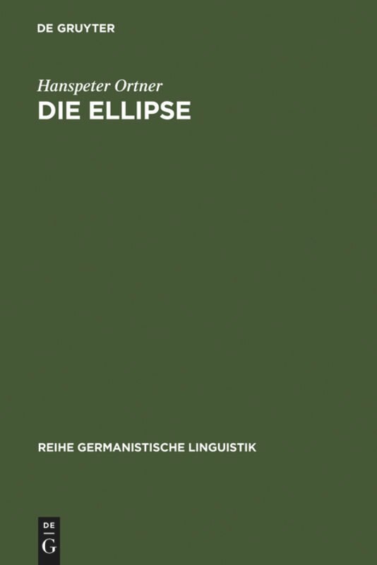 Front cover_Die Ellipse