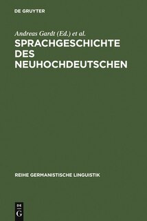Couverture_Sprachgeschichte des Neuhochdeutschen