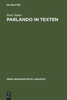 Front cover_Parlando in Texten