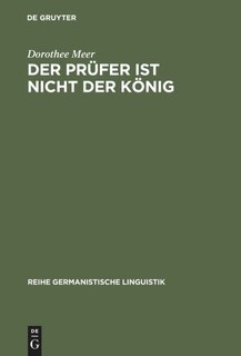 Couverture_Der Prüfer ist nicht der König