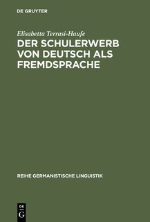 Front cover_Der Schulerwerb von Deutsch als Fremdsprache