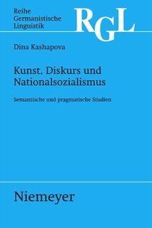 Front cover_Kunst, Diskurs und Nationalsozialismus