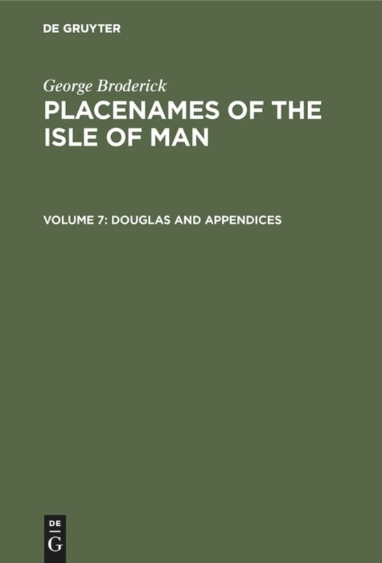 Front cover_Douglas and Appendices