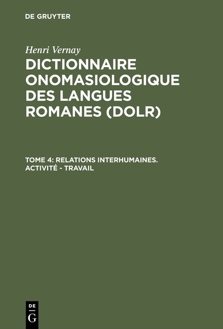 Couverture_Relations interhumaines. Activité – Travail