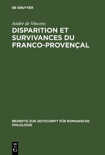 Couverture_Disparition et survivances du franco-provençal