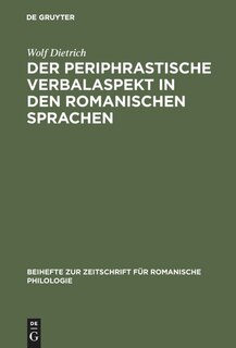 Front cover_Der periphrastische Verbalaspekt in den romanischen Sprachen