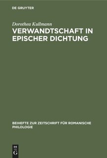 Couverture_Verwandtschaft in epischer Dichtung