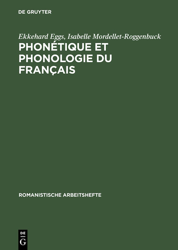 Couverture_Phonétique et phonologie du français