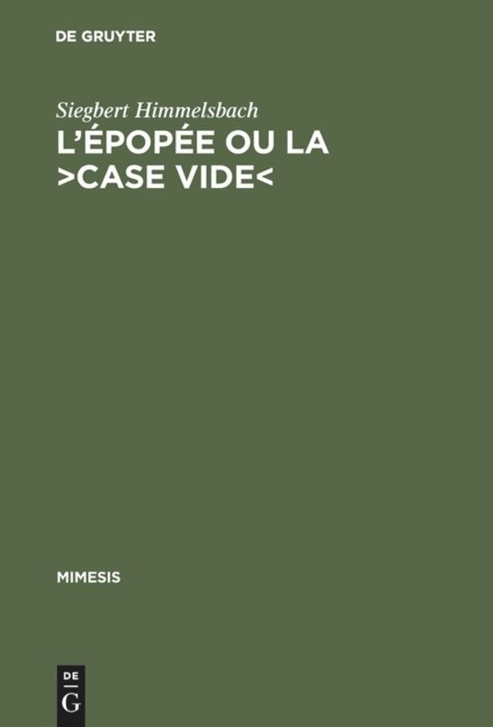 Couverture_L'épopée ou la >case vide<