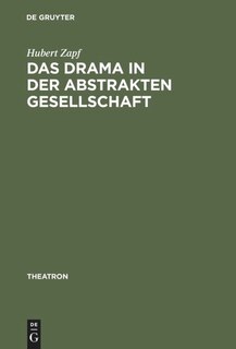Couverture_Das Drama in der abstrakten Gesellschaft
