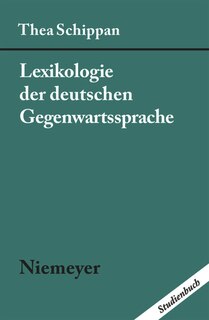 Front cover_Lexikologie der deutschen Gegenwartssprache