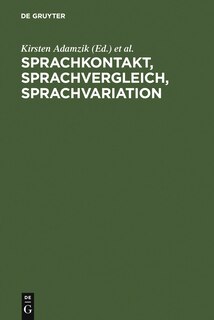 Couverture_Sprachkontakt, Sprachvergleich, Sprachvariation