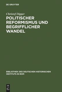 Front cover_Politischer Reformismus und begrifflicher Wandel