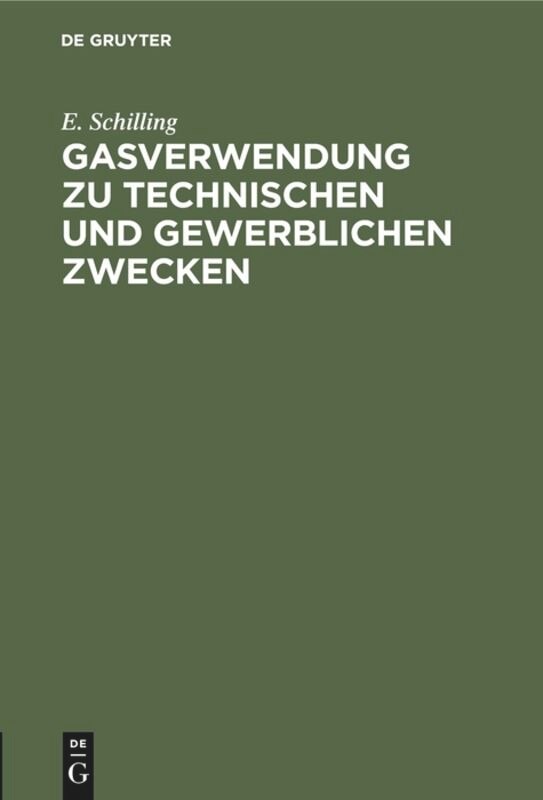 Front cover_Gasverwendung Zu Technischen Und Gewerblichen Zwecken