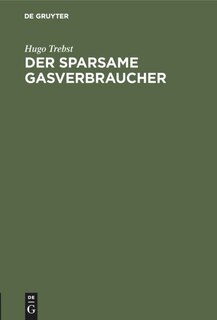 Front cover_Der Sparsame Gasverbraucher