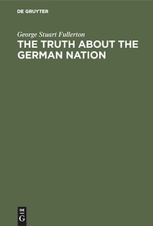 Front cover_The Truth About The German Nation