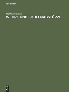 Couverture_Wehre Und Sohlenabstürze