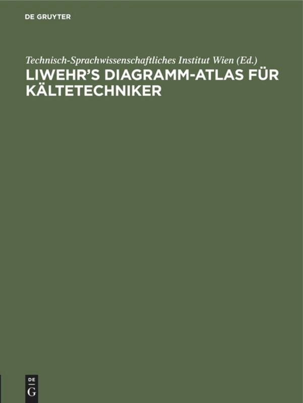 Couverture_Liwehr’s Diagramm-Atlas für Kältetechniker