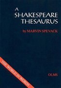 Front cover_A Shakespeare Thesaurus